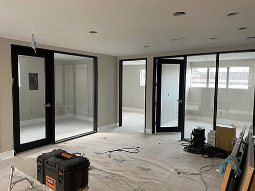 new glass office doors and windows