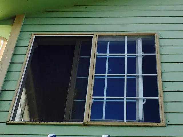 a window in need of replacing